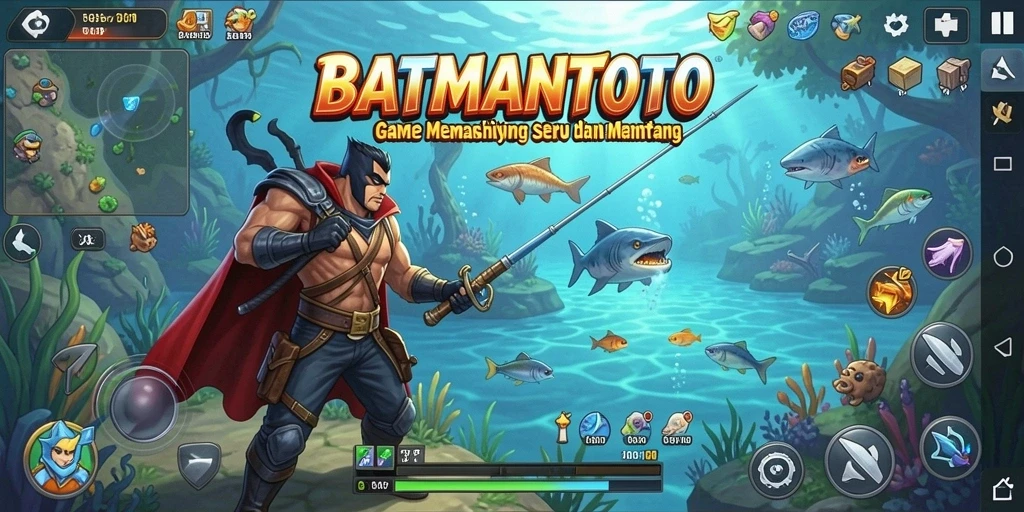 Tangkapan ikan yang menakjubkan dalam gameplay BATMANTOTO.