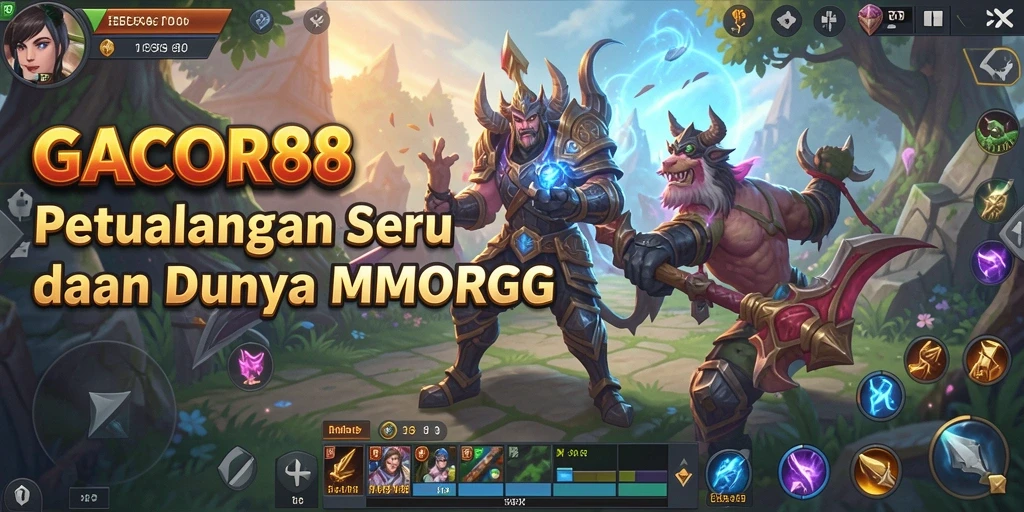 Gameplay seru di dunia GACOR88, pengalaman MMORPG yang tak terlupakan.