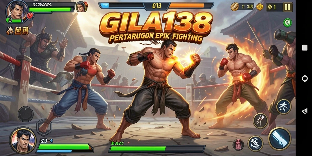 Tangkapan layar gameplay GILA138 menampilkan pertarungan yang memukau antara karakter yang kuat.