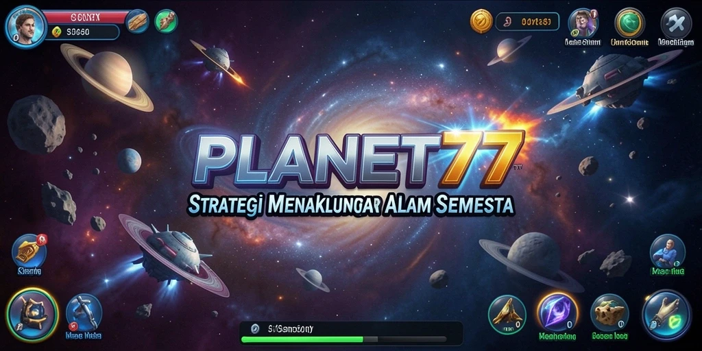 Tampilan gameplay menarik dengan strategi luar angkasa yang mendalam.