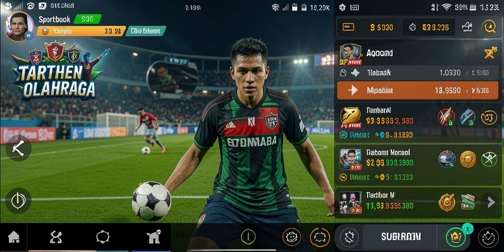 Screenshot S80 menampilkan tampilan antarmuka taruhan olahraga yang menarik.