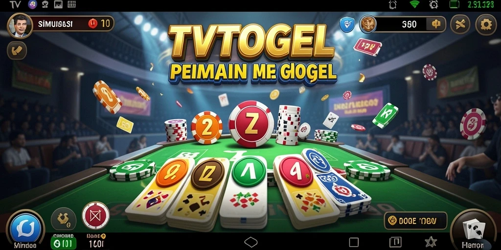 Tampilan gameplay TVTOGEL dengan antarmuka yang menarik dan user-friendly.